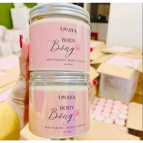 Kem Body Bông ONAYA Chính Hãng - Dưỡng Trắng Da, Làm Mịn Da, Chống Lão Hóa, Chuyên Dụng B3 Retinol