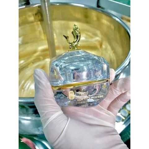 Kem Dưỡng Trắng Da Mặt Nicos Gạo Cho Nam, Giúp Kháng Nắng, Mờ Thâm Mụn, Bổ Sung Collagen, Hũ 25g