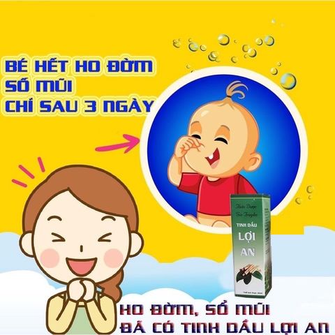 Tinh Dầu Bôi Lợi An - Hỗ Trợ Ngạt Mũi, Sổ Mũi Cho Trẻ Sơ Sinh, 100% Thảo Dược Thiên Nhiên - Quà Tặng Dành Cho Bé