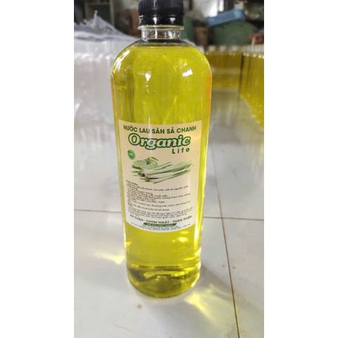 Nước Lau Sàn Tinh Dầu Chanh Sả 1 Lít - Khử Mùi, Đuổi Côn Trùng, Tạo Không Gian Trong Lành cho Nhà Bạn