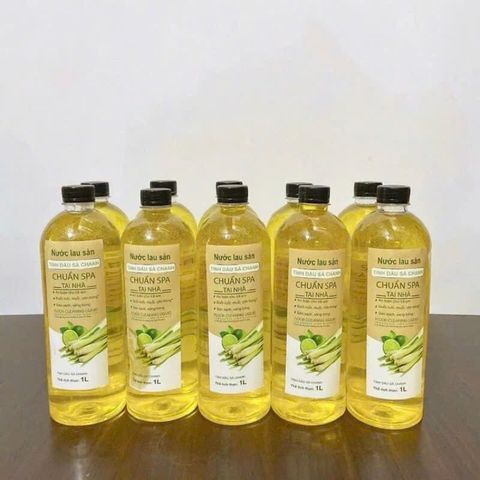 Nước Lau Sàn Tinh Dầu Chanh Sả 1 Lít - Khử Mùi, Đuổi Côn Trùng, Tạo Không Gian Trong Lành cho Nhà Bạn