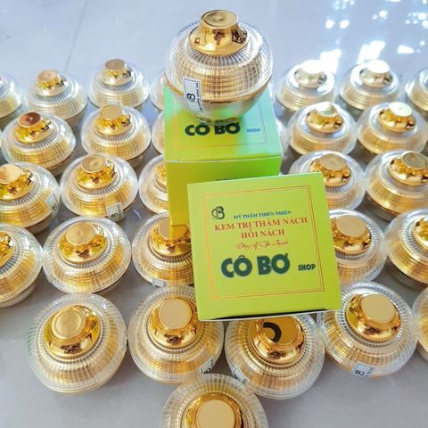 Combo 5 Hộp Kem Loại Bỏ Thâm Nách Hôi Nách Cô Bơ 30gr - Hiệu Quả Nhanh Chóng, An Toàn Cho Mẹ Và Bé