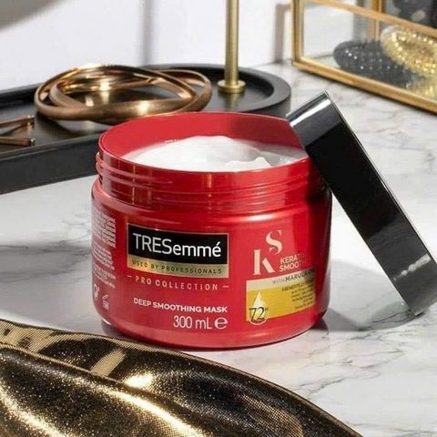 Ủ Tóc Trendsemme 180ml - Kem Ủ Phục Hồi Tóc Hư Tổn, Siêu Thơm, Dưỡng Ẩm Với Tinh Dầu Argan và Keratin, Phù Hợp Tóc Nhuộm