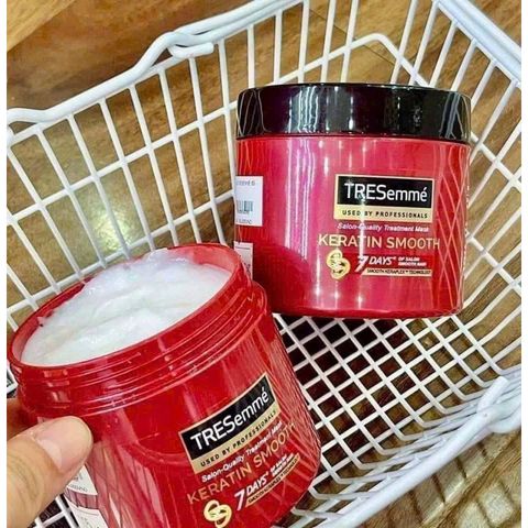 Ủ Tóc Trendsemme 180ml - Kem Ủ Phục Hồi Tóc Hư Tổn, Siêu Thơm, Dưỡng Ẩm Với Tinh Dầu Argan và Keratin, Phù Hợp Tóc Nhuộm