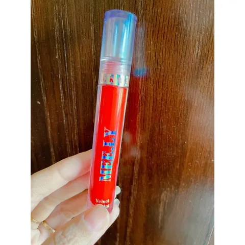 Son Kem Lì Melly Supper Matte Thiên Nhiên Màu Đỏ Cam - Không Chì, Chống Lem, Dưỡng Môi, 12 Giờ Bền Màu