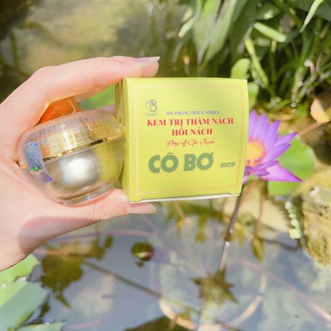 Kem Khử Hôi Nách Cô Bơ Lớn 30gr - Giảm Thâm Nách, Chống Mùi Hiệu Quả - Sản Phẩm Thiên Nhiên An Toàn Cho Da