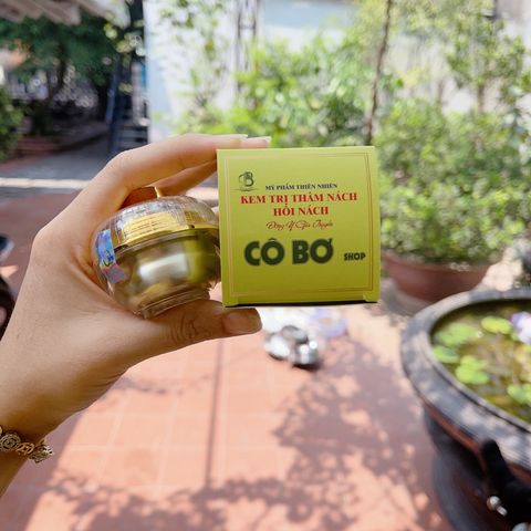 Kem Khử Hôi Nách Cô Bơ Lớn 30gr - Giảm Thâm Nách, Chống Mùi Hiệu Quả - Sản Phẩm Thiên Nhiên An Toàn Cho Da