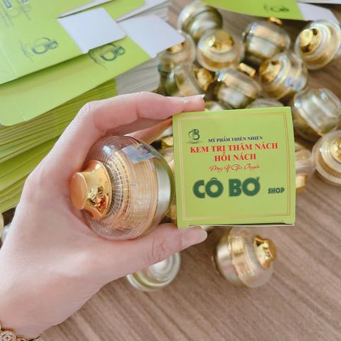 Kem Khử Mùi Hôi Nách Cô Bơ 30gr - Giảm Thâm, Ngăn Mồ Hôi, Dưỡng Trắng Da Nách - Dành Cho Mẹ Bầu và Trẻ Em Trên 10 Tuổi