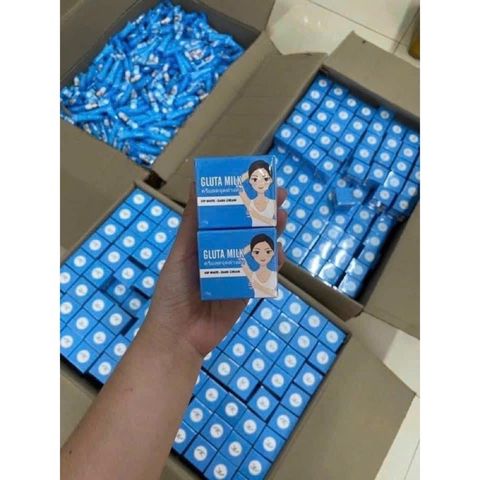 Combo 10 Kem Hết Hôi Nách Gluta Milk - Dưỡng Trắng, Khử Thâm, Chống Mùi Hiệu Quả Cho Vùng Nách, Mông, Bẹn, An Toàn Cho Da