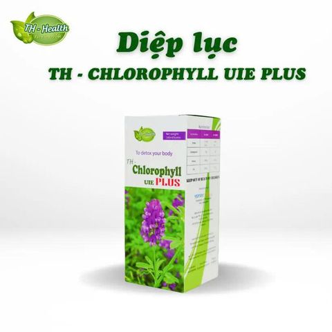 Nước Diệp Lục TH-Chlorophyll Uie Plus 500ml - Thanh Lọc Cơ Thể, Hỗ Trợ Miễn Dịch, Giải Độc Gan, Tăng Cường Sức Khỏe