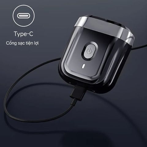 Máy Cạo Râu Enchen Mini 6 Nhỏ Gọn, Lưỡi Dao Sắc Bén, Sạc Type-C, Chống Nước IPX6 - Tiện Dụng Cho Du Lịch và Công Tác