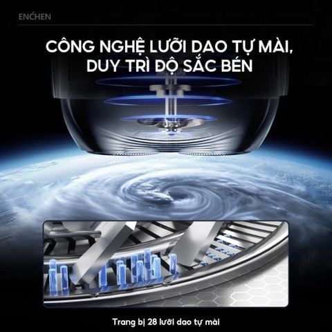 Máy Cạo Râu Enchen Mini 6S - Thiết Kế Nhỏ Gọn, Hiệu Quả và Tiện Lợi cho Chăm Sóc Cá Nhân Hàng Ngày