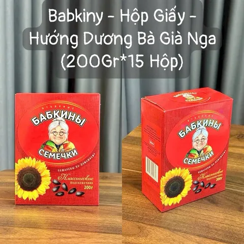 Hạt Hướng Dương Rang Nguyên Vỏ 200g - Đậu Hạt Ngon Ngọt, Tươi Mát, Thích Hợp Cho Bữa Tiệc & Snack!