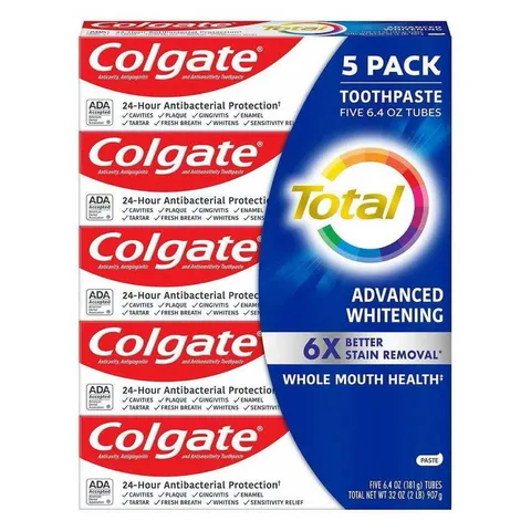 Kem đánhg răng Colgate Total Advanced Whitening, 181g