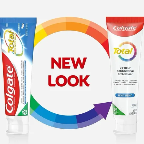 Kem đánhg răng Colgate Total Advanced Whitening, 181g