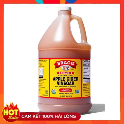 [Hàng nội địa Mỹ] Giấm Táo Hữu Cơ Bragg - Shop Songvy