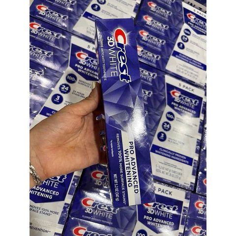 Kem đánh răng trắng sáng Crest 3D White Arctic Fresh 147g 4in1