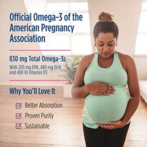 [Date 2026] DHA cho bà bầu Nordic Naturhals Prenatal DHA phát triển trí não ở trẻ sơ sinh trong thời mang thai vị dâu