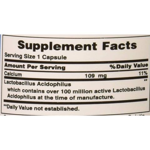 [Date 2026] Viên uống men vi sinh lợi khuẩn Puritan's Pride Probiotic Acidophilus - Shop Song Vy
