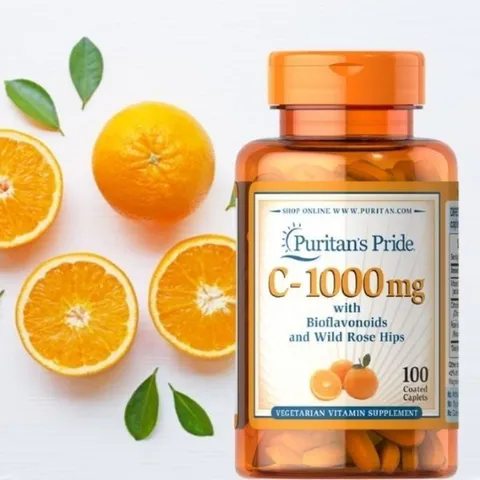 Combo Viên uống ngừa mụn, giảm mụn, làm mờ vết thâm zinc & vitamin C 391259