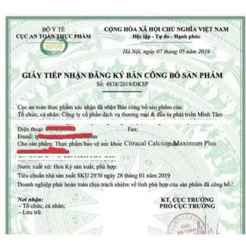 [Date 2027] Viên uống bổ sung canxi citrate CITRACAL Maximum Calcium Citrate