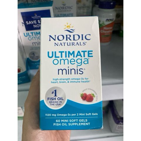[ShopSongvy] Ultimate Omega Nordic Naturals - Dầu cá cao cấp hàm lượng cao Nordic_Date 2027