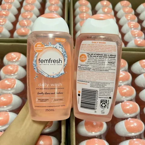 Dung dịch vệ sinh Femfresh 250ml - Hàng Úc, Khử mùi tự nhiên, Chăm sóc vùng kín hàng ngày, An toàn cho mọi loại da