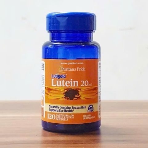 [Date 2027] Viên uống bổ mắt, tăng cường thị lực puritan's pride lutigold lutein