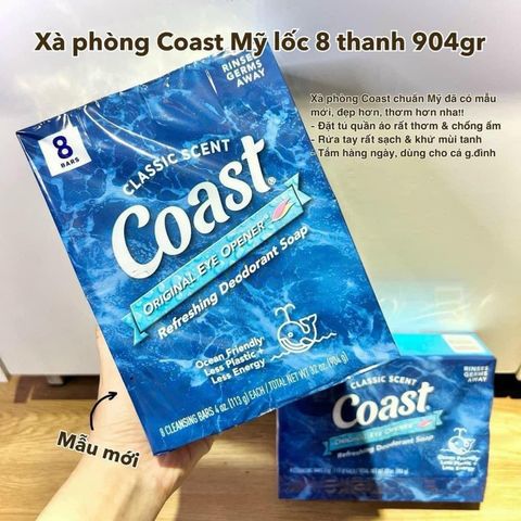 Xà bông cục coast Mỹ 113g