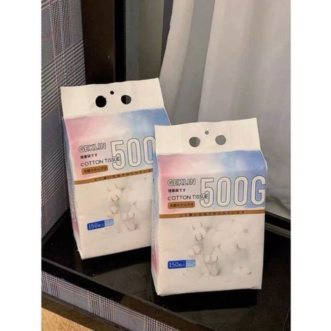 Khăn Đa Năng Lau Mặt GEKLIN 150 Tờ - Khăn Một Lần Siêu Thấm, An Toàn Cho Da Nhạy Cảm, Tiện Lợi Cho Du Lịch Và Spa