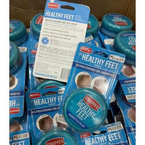 Kem Dưỡng Gót Chân O'Keeffe's Healthy Feet 85g - Giải Pháp Đặc Trị Da Khô Nứt Nẻ, Cung Cấp Độ Ẩm Lâu Dài, Chăm Sóc Bàn Chân Khỏe Mạnh