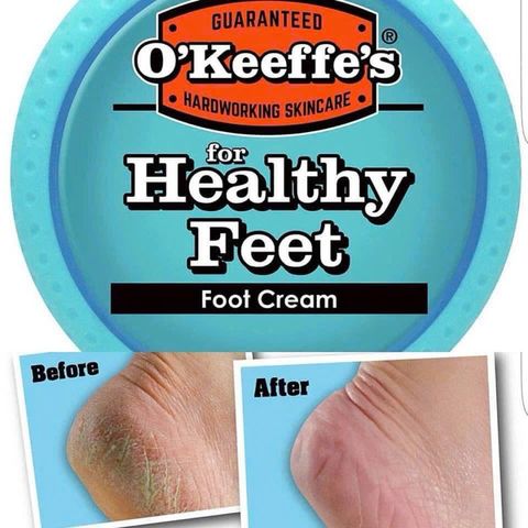 Kem Dưỡng Gót Chân O'Keeffe's Healthy Feet 85g - Giải Pháp Đặc Trị Da Khô Nứt Nẻ, Cung Cấp Độ Ẩm Lâu Dài, Chăm Sóc Bàn Chân Khỏe Mạnh