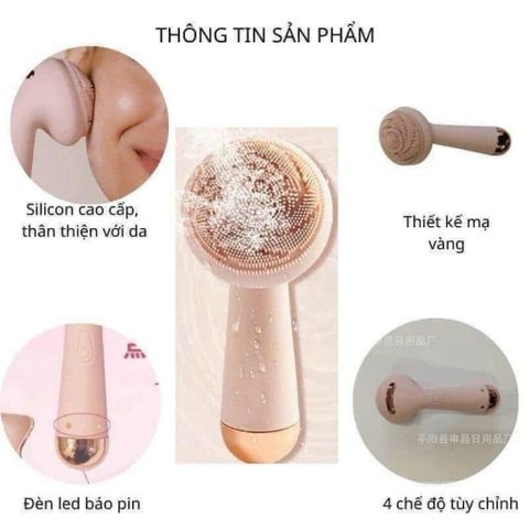 Máy Rửa Mặt làm sạch da chuyên sâu Flawless cleanse của Mỹ_ShopSongvy