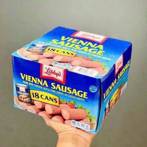 [ Date 2027] XÚC XÍCH MỸ LINNYS VIENNA SAUSAGE_Combo 3 hộp