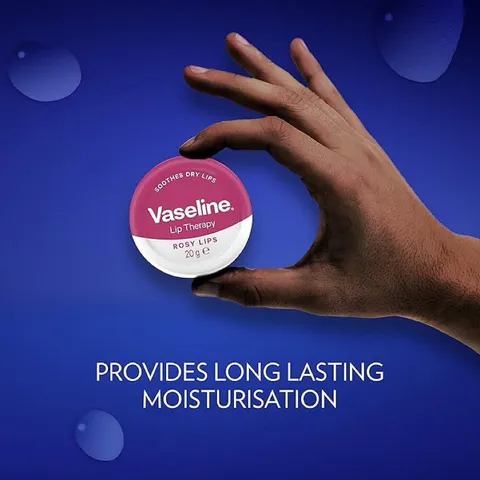 Dưỡng Môi Vaseline Lip Therapy Rose Lips 20g - Son Dưỡng Môi Hồng Hào, Giảm Nứt Nẻ, Cung Cấp Độ Ẩm Tự Nhiên, Xuất Xứ Anh