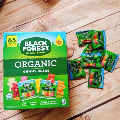 [Tách lẻ ]Kẹo gấu Black forest Organic 65 gói của Mỹ - ShopsongVY