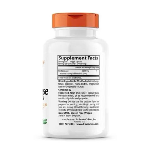 [Date 2027] Viên uống k2000FUs Doctor’s Best  2000FUs_90 viên