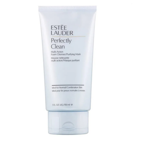 Sữa Rửa Mặt Kiêm Mặt Nạ Estée Lauder Perfectly Clean 150ml - Sản Phẩm Làm Sạch và Dưỡng Ẩm Da Đa Năng Cho Tất Cả Các Loại Da