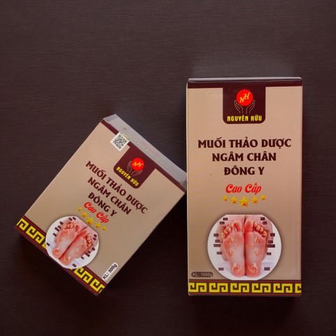 Muối Ngâm Chân Thảo Dược Đông Y Cao Cấp Nguyên Hữu - Giảm Đau, Thải Độc, Thư Giãn, Hỗ Trợ Sức Khỏe Chân