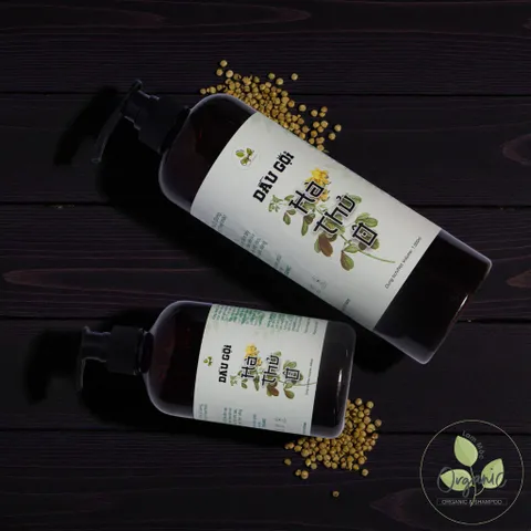 Dầu Gội Thảo Dược Hà Thủ Ô Lam Mộc | Organic Shampoo Không Silicone & Paraben, Kích Thích Mọc Tóc, Giảm Rụng & Dưỡng Mượt Tóc