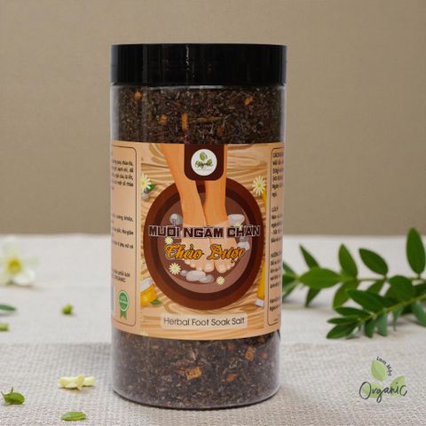 Muối Ngâm Chân Thảo Dược Lam Mộc - Giảm Đau Nhức Xương Khớp, Thư Giãn, Thải Độc, 100% Từ Thiên Nhiên, Sản Phẩm Việt Nam