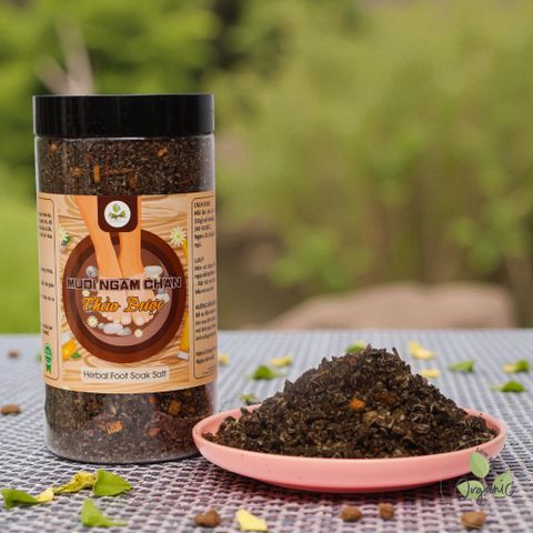 Muối Ngâm Chân Thảo Dược Lam Mộc - Giảm Đau Nhức Xương Khớp, Thư Giãn, Thải Độc, 100% Từ Thiên Nhiên, Sản Phẩm Việt Nam
