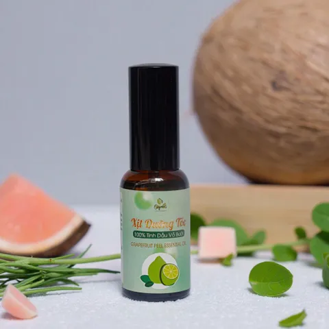 Xịt Dưỡng Kích Mọc Tóc 50ml - Tinh Dầu Vỏ Bưởi Giảm Rụng Tóc, Kích Thích Mọc Tóc Tự Nhiên, An Toàn Cho Da Đầu Nhạy Cảm