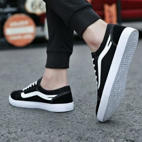 Giày Nam SNEAKER Da Lộn G5 Đen Dây Trắng - Thể Thao, Công Trường, Hàng Chính Hãng, Ảnh Thật, Các Size Có Sẵn