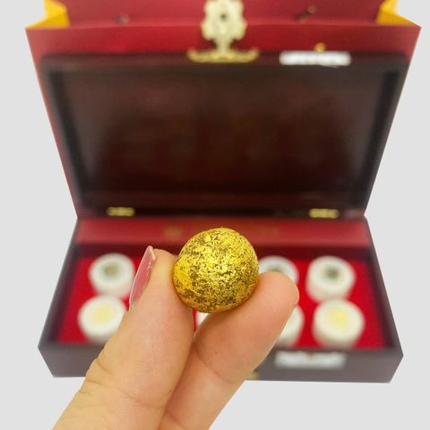 An Cung Ngưu Hoàng Hoàn Hansusam Uhwangcheongsimwon Hàn Quốc 10 Viên - Giúp Bồi Bổ Sức Khỏe và Phòng Chống Tai Biến