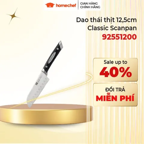 Dao Cắt Gọt Chống Dính Scanpan Classic 12.5cm - Thép Không Gỉ Cao Cấp, Đồ Gia Dụng Nhà Bếp Chuyên Nghiệp