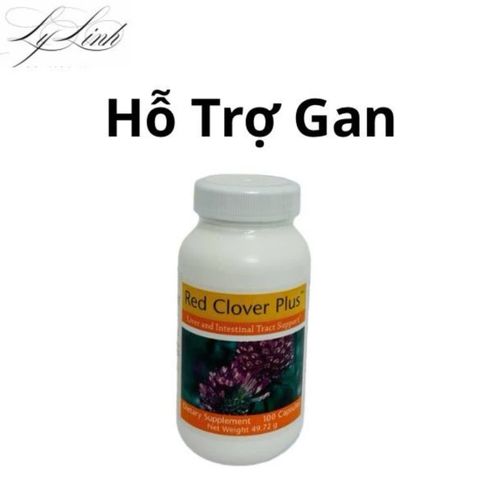 Viên uống Red Clover Plus Unicity - Thải độc gan, Tăng cường chức năng gan, Ngừa men gan, Gan nhiễm mỡ, Bổ gan hiệu quả.