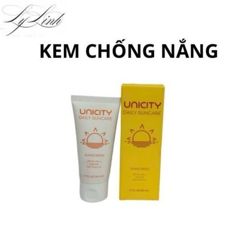 Kem Chống Nắng Unicity Daily Suncare 50ml - Bảo Vệ Da SPF 50+ PA+++ - Dưỡng Da Làm Khô Thoáng, Phù Hợp Mọi Loại Da