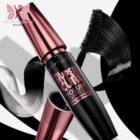 Mascara Maybelline Hyper Curl 9.2ml - Làm Dài, Cong Mi Bền Lâu, Không Lem, Dành Cho Mi Mỏng, Mang Đến Độ Dày Gấp 3 Lần