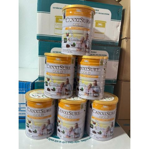 Combo 3 Hộp Sữa Nutmilk Canxi Sure Gold - Sữa Hạt Dinh Dưỡng Hỗ Trợ Hệ Cơ Xương Khớp Chắc Khỏe, Bổ Sung Collagen và Glucosamin